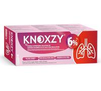 KNOXZY Hypertonic Saline Inhalation Solution 6%. Inhalation Solution for Adults & Children. Box Contains 60 Single dose vials of 4ml.
