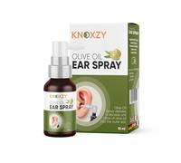 Knoxzy Olive Oil Ear Spray, Wax Removal Natural Spray for Infections & Pain Softener Relief Clinically Tested - 10 ml x 2