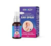 Knoxzy Sodium Bicarbonate Ear Spay, Ear Wax Remover for Clogged Ear Relief and Swimmer s Ear 10ml x 3 (Package May Vary)