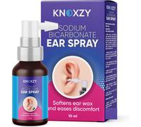 Knoxzy Sodium Bicarbonate Ear Spay, Ear Wax Remover for Clogged Ear Relief and Swimmers Ear 10ml