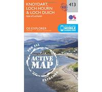 Knoydart, Loch Hourn and Loch Duich: (OS Explorer Active Map 413 September 2015 ed)