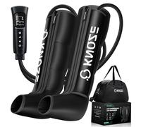 KNQZE Leg Compression Massager for Circulation and Pain Relief, Air Compression Recovery System for Fast Recovery of Leg, Calf and Thigh, Relieve Edema, Reduce Muscle Fatigue, Gifts for Dad