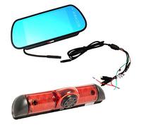 KNRAGHO Third Brake Light, 7 Inch TFT LCD Screen, Model KN522CBC(001 M), Vehicle Safety Camera for FIAT Ducato, Peugeot Boxer, Citroen Jumper (2006-2015)