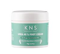 KNS 40% Urea Foot Cream - Olive Oil, Shea Butter for cracked heels and dry skin - Clinically Tested, Suitable for Diabetics