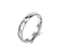 KnSam 2/4/6/8 mm Men's Rings Punk Tungsten Steel, Diamond Wedding Ring Man, Men's Wedding Rings Decoration, Tungsten steel, No cubic zirconia