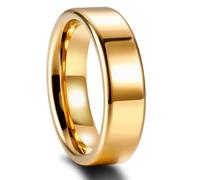 KnSam 8 mm Gothic Rings Men's Tungsten Steel Polished Classic Wedding Ring Man Men's Wedding Rings Vintage, Tungsten steel, No cubic zirconia