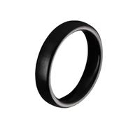 KnSam 8 mm Men's Ceramic Brushed Wedding Rings Men's Ring Wedding Vintage, Ceramic, No cubic zirconia