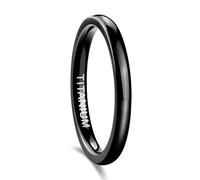 KnSam Engagement Ring Women's Vintage Titanium Steel Polished Classic Ring Women's Ring Women's Wedding Rings Modern, Titanium steel, No cubic zirconia