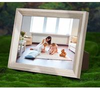 KnSam Photo Frame 15 x 20 cm Photo Size, Picture Frame Wood MDF Horizontal & Vertical Rectangle Portrait Frame Table Top & Wall Wooden Frame Gift for Wedding Anniversary Friends