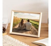 KnSam Photo Frame A4 21 x 29.7 cm Oak Wood Vintage Minimalism White