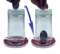 KNSHTH Magic Tricks for Adults and Coin Thru Glass Magic Prop Set, Stunning Performance.