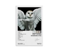 Knsswed Deftones Poster Diamond Eyes Album Cover Posters for Bedroom Aesthetic Canvas Art Wall Decor 08x12inch(20x30cm)