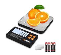 KNSWE Food Scales with Split Wireless LCD Display 33lb/15kg Digital Kitchen Scale 304 Stainless Steel 1g High Precision 7 Units for Cooking Baking Electric Weighing Coffee with PCS Tare Function