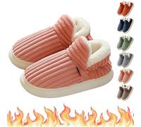 Knubbuf PLUFFI - Pluffi The Cozy & Stylish Slipper, Pluffi Comfy Slippers, Cozy Plush Cloud Slippers Men Women (Pink, Adult, Men, 4, Numeric Range, UK Footwear Size System, 5, Medium)