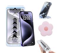 Knubbuf Silk Screen Dust-Free Room Tempered Film, Privacy Screen Protector for iPhone 16/15/14/13/12 Pro Max/Plus - Dust Free without Bubbles (HD, for iPhone 14 Plus)