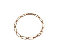 Knuckle Bold Chain Bracelet In 14ct Yellow Gold