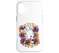 Knuckle Sandwich Rainbow Roses Case for iPhone 16 Plus