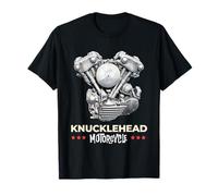 Knucklehead Old School Engine Retro Motorcycle Biker T-Shirt