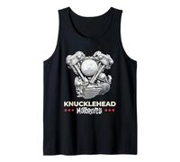 Knucklehead Old School Engine Retro Motorcycle Biker Tank Top