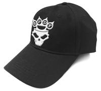 Knuckles Band Logo Strapback Baseball Cap Five Finger Death Punch Black One Size