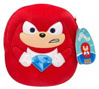 KNUCKLES HOLDING BLUE CHAOS EMERALD | Squishmallows 8" | Sega Sonic Plush
