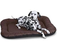 Knuffelwuff 12652 In-/Outdoor waterproof dog bed, Lucky - Size XXL 118 x 85cm Brown
