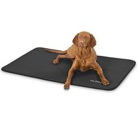 Knuffelwuff Cheyenne Leather Waterproof Dog Mat, 2X-Large, 120 x 80 cm, Black