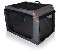 Knuffelwuff Foldable Dog Transport Box with Aluminium Frame L 76 x 51 x 48 cm