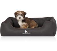 Knuffelwuff Laser-Quilted Artificial Leather Orthopaedic Dog Bed Columbia