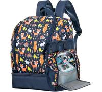 Knuffig - Nursery backpack - with chest strap - extra compartment for the lunch box - children's backpack from 2 years - enough space for the Toniebox, figures, colouring book and much more.