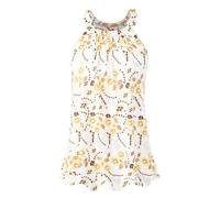 Knuffnee Women Halter Neck Top Built in Bra Tank Tops Flowy Loose Fit Camisole Vest Small Flowers M