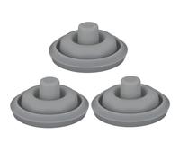 KNUIUYY Cooking Indicator Gasket for WMF Perfect and Perfect Plus Pressure Cooker, 3 Pcs Silicone Rubber 3 cm Compatible with Pots 2.5 L to 8.5 L, Replacement for WMF Perfects Rubber Pot