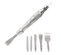 Knurled Pneumatic Kit | Mini, Pneumatic scraping tool, Stainless Steel, Vibration scraping tool, for fabrication, Mechanics