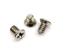Knurled Screws 100X 6#-32 M3 Computer PC Case 2.5" 3. inch Hard Drive Disk Swap Server Tray Mount Fix Repair DIY Phillips Head Bolt Screw(Yellow,6-32x5mm)
