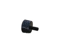 knurled screws 5pcs-10pcs/lot M3 M4 M5 M6 Colourful Aluminum Knurled Thumb Screw Flat Head DIY Computer Case(Black,M4X16 10pcs)