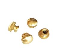 Knurled Thumb Nuts 5PCS M3 M4 M5 M6 brass round blind end step Knurled Thumb Nuts(M3 5pcs)