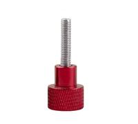 Knurled Thumb Nuts, M5 M6 Aluminium Alloy Stainless Steel, 2pcs, Durable Knurled Screw for Secure Fastening