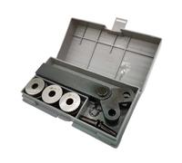 Knurling Tool 7pcs 0.5mm 1mm 2mm Multiple Tooth Pitch Double Wheel Knurled Knife Tool Set