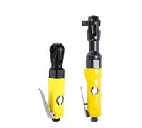 KNWHGGKCV 1pc Pneumatic Air Ratchet Wrench Adjust Spanner Wrenchs Lever Square Drive Straight Shank Professional Tool 1/2" 3/8" 1/4"(J4 1-4)