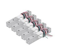 KNWHGGKCV 5pcs Micro Load Cell Weight Sensor Electronic Scale Aluminum Alloy Weighing Pressure Sensor 1KG 2KG 3KG 5KG 10KG 20KG(2KG(5pcs))