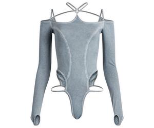 KNWLS x Miss Sixty Women's Bodysuit Retro Blue