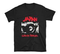 KNWWOL Japan - Life in Tokyo - Limited Edition Original Design Tribute t-Shirt BlackM