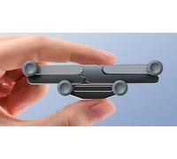 KNZDQ 2025 Car Phone Holder for VW Tiguan R-Line 2019-2023, One Button Release Mobile Mount Cradle 360°Rotation Air Vent Upgraded Ultra Stable Hook Clip