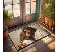 KNZR Door Decorations For Bedroom Embracing The Past: A Historical Reenactment Doormat Tiki Bar Decorations Outdoor Floor Mat(40X60CM)