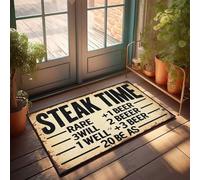 KNZR Front Door Inside Mat Beer: Beyond Breakfast Doormat Doormat Indoor Entrance Fall Decor Outdoor(50X80CM)