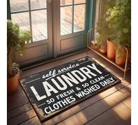 KNZR Man Cave Accessories And Decor Protect Our Only Home: Save The Earth Doormat Gaming Room Accessories Gifts For Husbands(40X60CM)