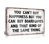 KNZR Tin Sign For Man Cave You Can'T Buy Happiness... Tin Sign