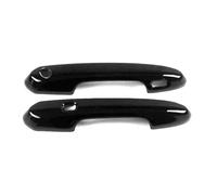 KNZVUUY Suitable Fit for Lexus LX600 2022-2024 Door Handle Decorative Bowl Scratch-Proof Modification Accessories Car Door Latch Handle Support Handle(2 1hole1smart Black)