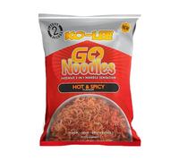 KO-LEE Crunch & Munch Instant Noodles - Hot & Spicy Flavour | 3-in-1 Snack, Stir-Fry or Soup | MSG-Free | 85g (Pack of 24)