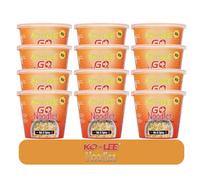 KO-LEE Go Cup Noodles 65g from Serendib | (12 Cups, Hot & Spicy)